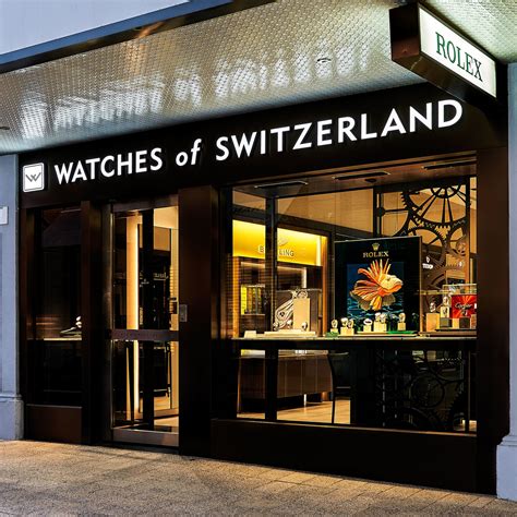 watches of switzerland Rolex boutique